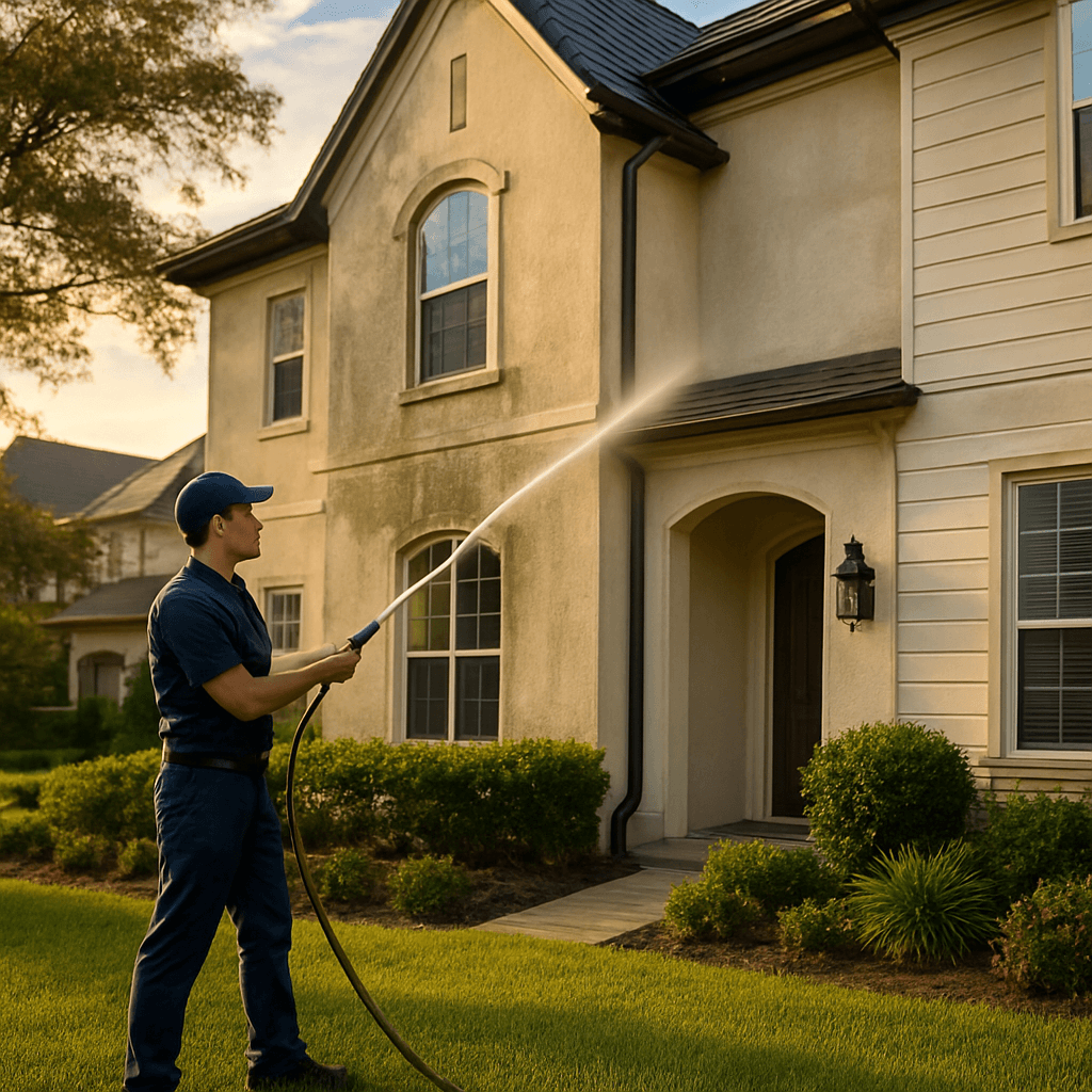 Soft Washing by Houston Superior Painting